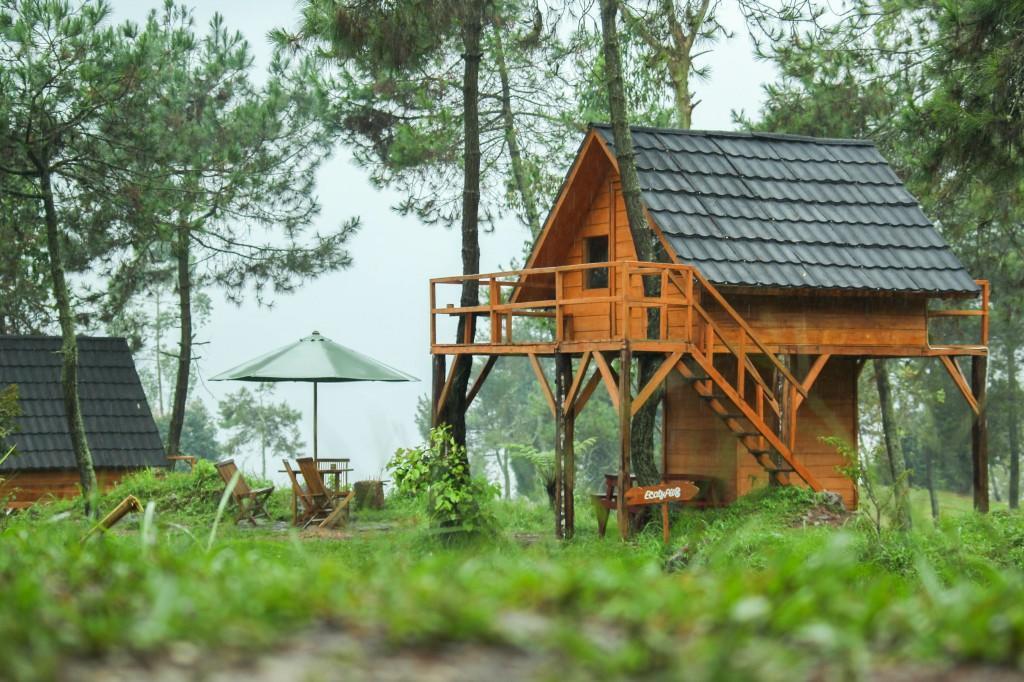 Papandayan Camping Ground Hotel Cileuleuy Exterior foto