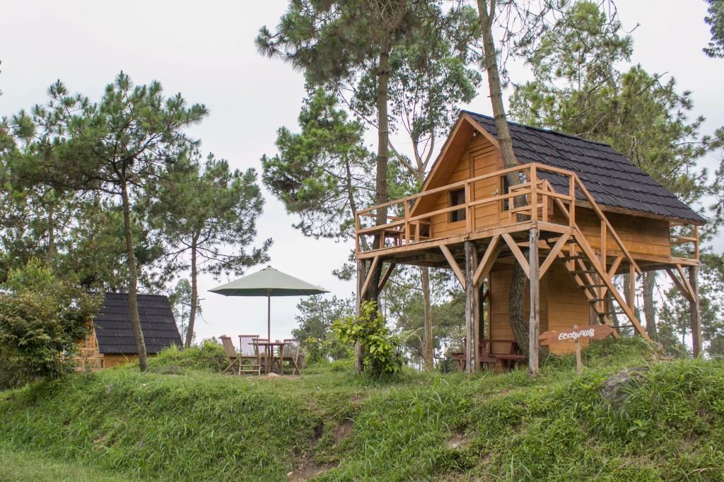 Papandayan Camping Ground Hotel Cileuleuy Exterior foto