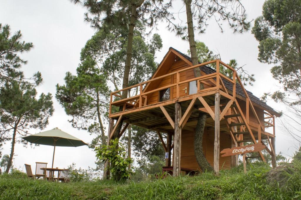 Papandayan Camping Ground Hotel Cileuleuy Exterior foto