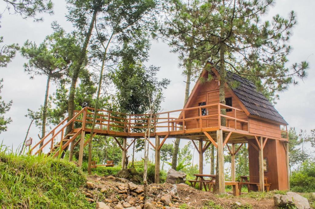 Papandayan Camping Ground Hotel Cileuleuy Exterior foto