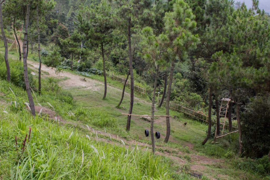 Papandayan Camping Ground Hotel Cileuleuy Exterior foto